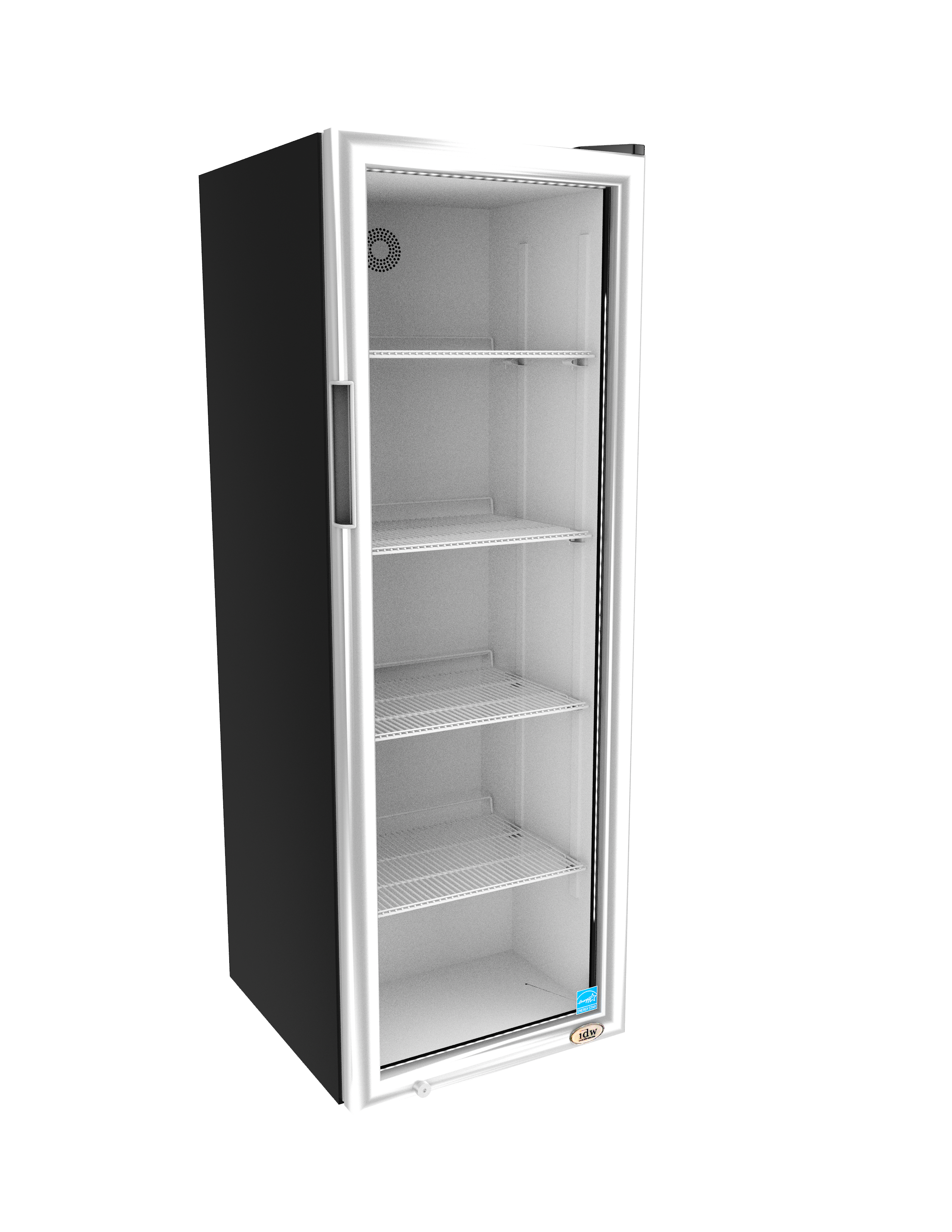 G5 Cooler with Chrome Door with White Interior