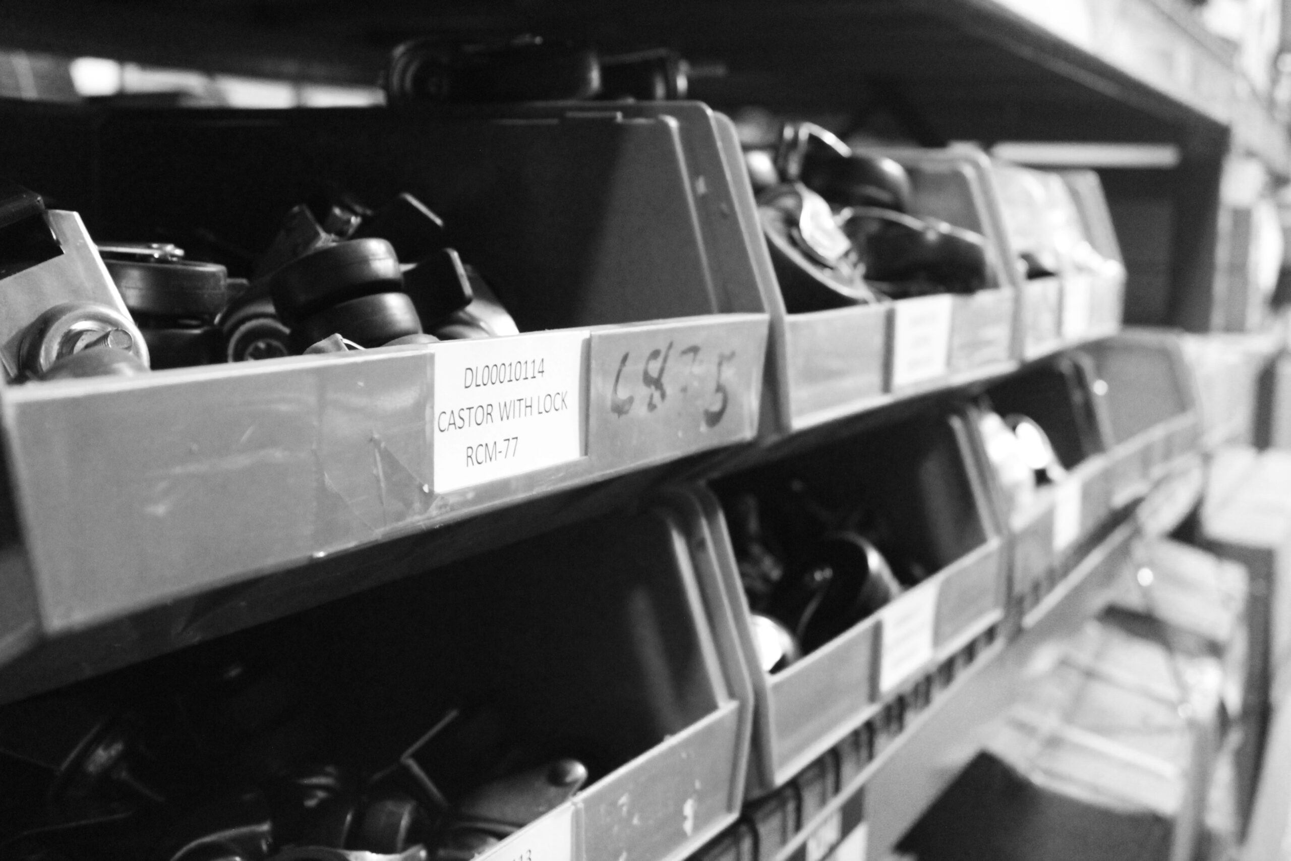 Binders of Parts used for Support