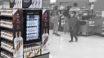 a display in a store